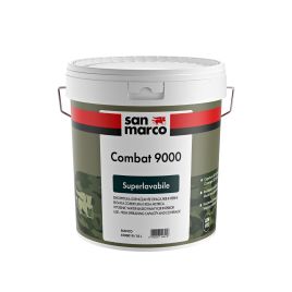Combat 9000 idropittura supelavabile igienizzante bianca lt 10