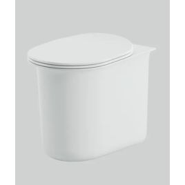 Vaso "chic" da terra cramica bianco lucido filomuro 38x53 cm senza coprivaso