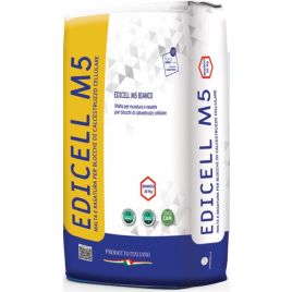 Edicell M5 malta e rasatura  bianco 25 kg