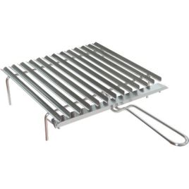 Graticola barbecue recupero grasso ompagrill inox cm 50x35