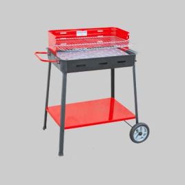 Barbecue a carbonella supermax cm 60x40x85h