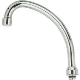 Canna cr alta lavello + rompigetto ottone cromato 3/4m mm 18x200