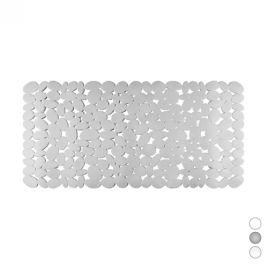 Tappeto vasca  mod. sassolini cm 36 x 72 bianco
