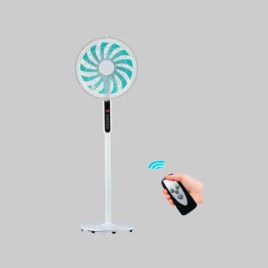 Ventilatore a piantana con telecomando e timer diametro 40 cm - 13 pale