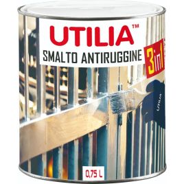 Smalto antiruggine 3 in 1  col.testa di moro ml.750