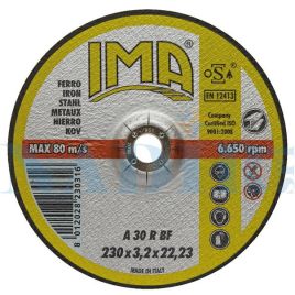 Disco flex adatto per ferro d.230x3,2x22,3 made in italy