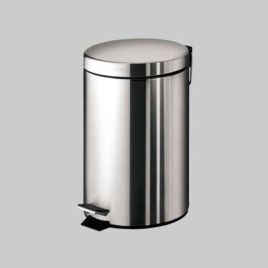 Pattumiera bagno argenta 12 lt