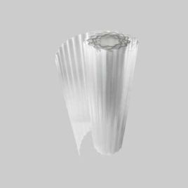 Lastra ondulata in vetroresina trasparente cm 250 x 30 mt conf. da 75 mq