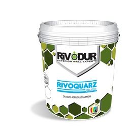 Pittura acrilsilossanico rivoquarz silox lt.1 bianco
