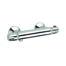 Miscelatore doccia esterno termostatico chopper cromo