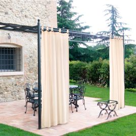 Tenda da sole per gazebo 160x270 cm - colore ecru