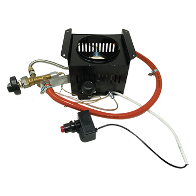 Bruciatore stufa gas round patio domus cm 180