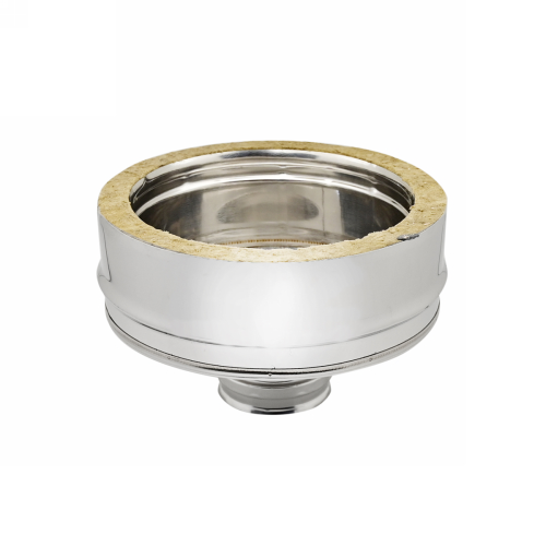 Raccordo mono-doppia parete per caldaia mono 100f x 200f/250m