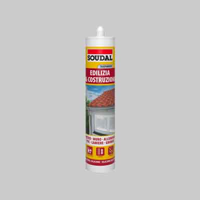 Silicone neutro soudal 300 ml - avorio