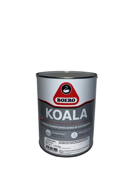 Koala idropittura superlavabile vellutata rosso vivo confezione 0,75 lt