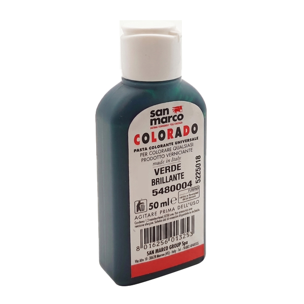 Colorado pasta colorante verde brillante lt 0,050