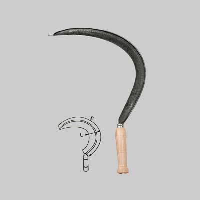 Falciola liscia falci n  0 (s440/l27,5 mm)