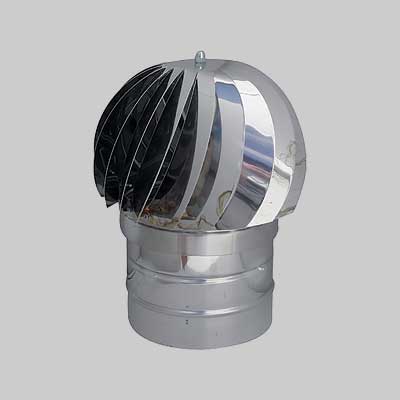 Fumaiolo tondo eolico diametro 300 mm