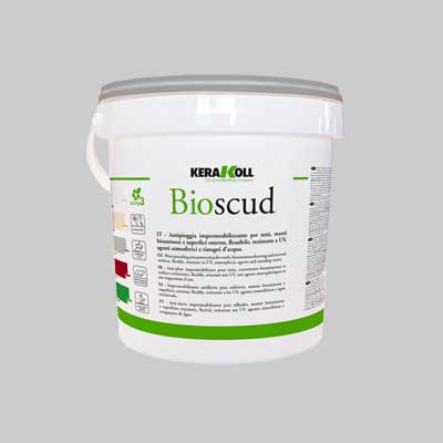 Guaina liquida colorata bioscud kerakoll 5 kg - col. bianca conf. da 5 kg