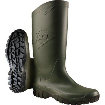 Stivale pvc ginocchio dane dunlop verde 44