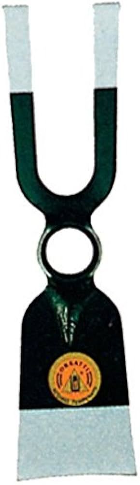 Zappetta quadra con bidente orsatti art.006 800 gr - cod. manico 4313004