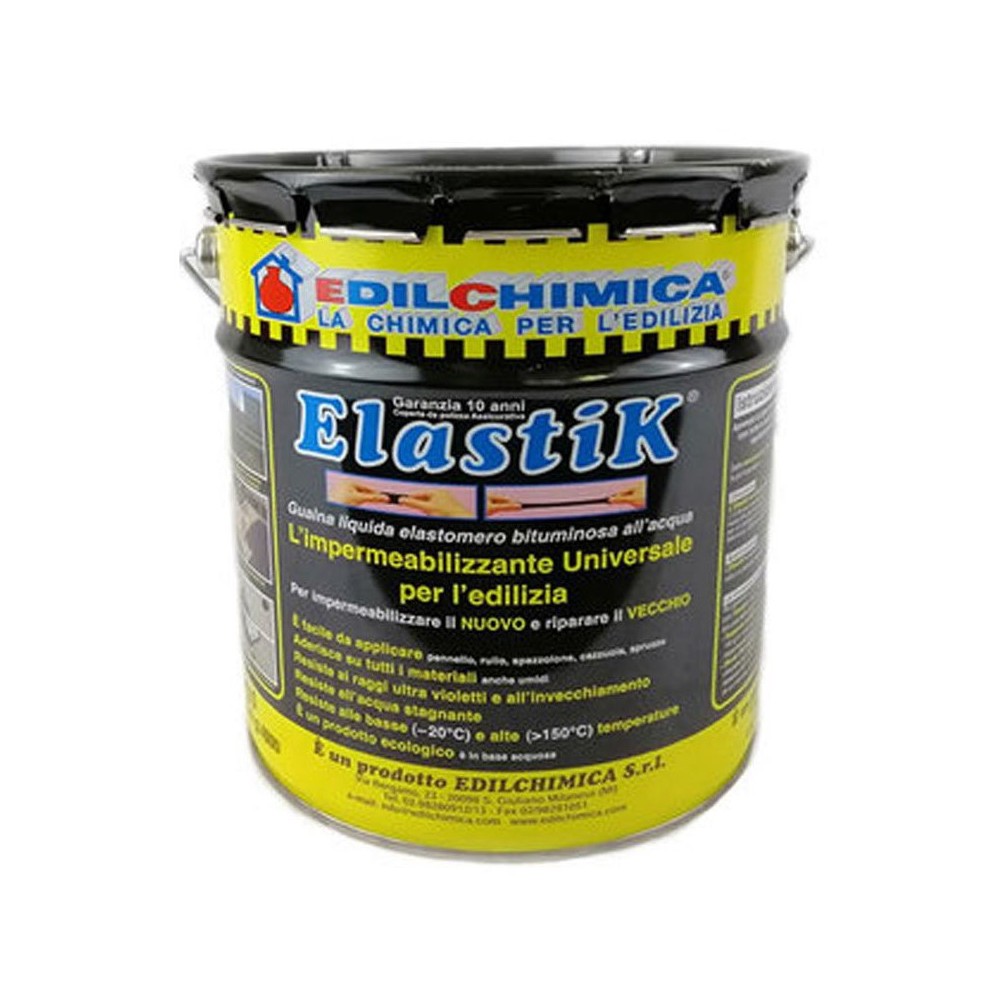 Elastik latta da 20 kg guaina liquida elastomero bituminosa all&rsquo;acqua