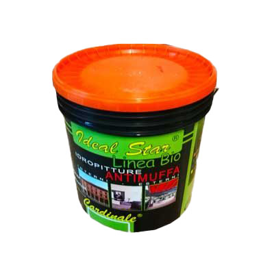 Idropittura semilavabile antimuffa ideal star 4 lt