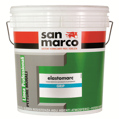 Fondo riempitivo uniformante elastomerico elastomarc grip lt.15
