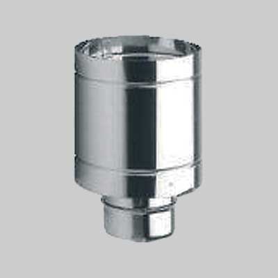 Fumaiolo tondo antivento diametro 100 mm