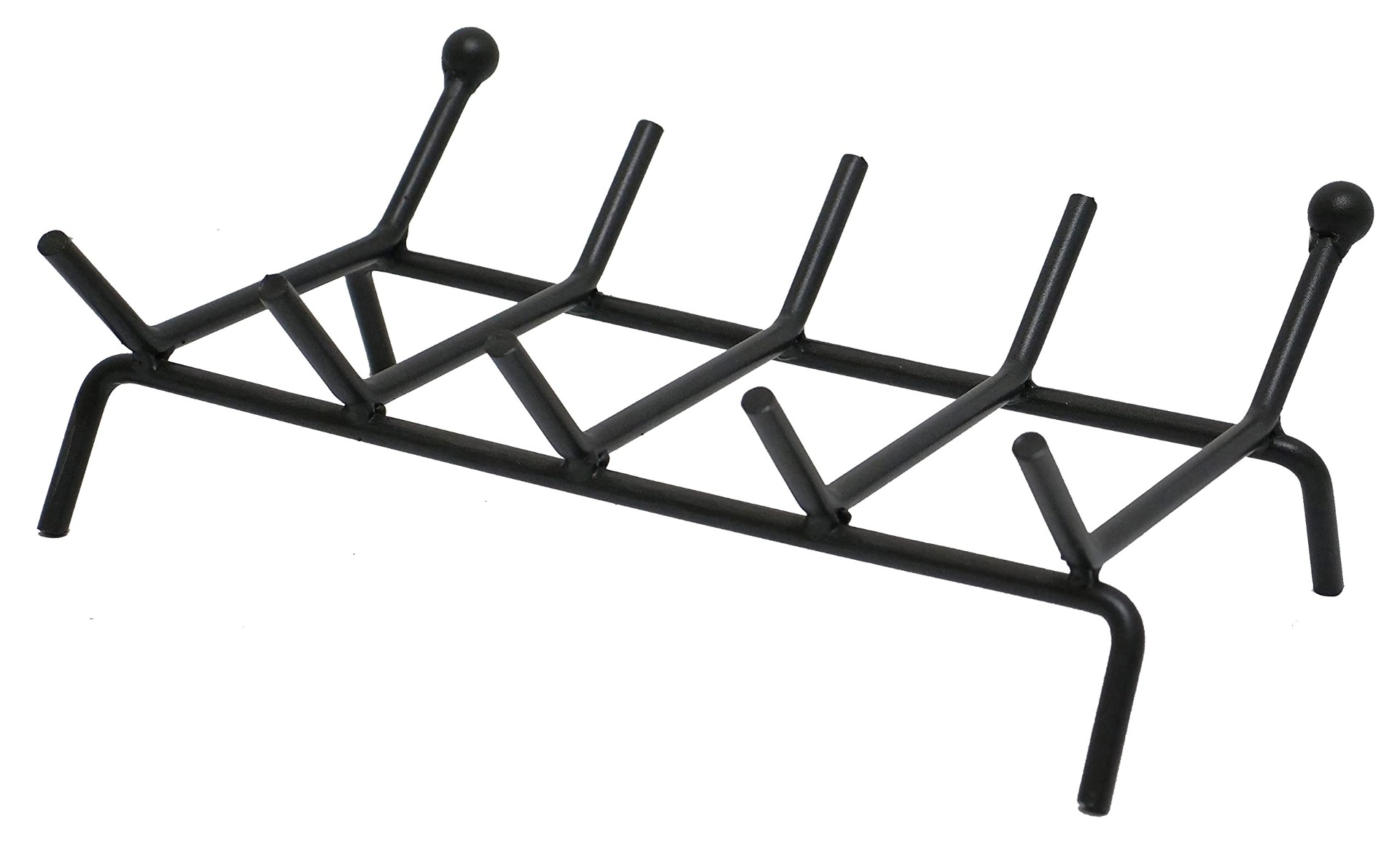 Brucialegna con sfera per camino 5 barre, cm 50x30x15h