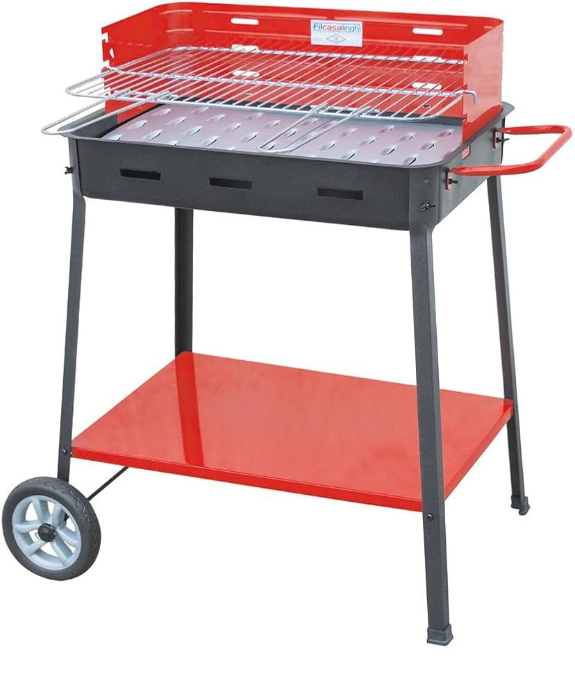 Barbecue a carbonella supermax cm 60x40x85h