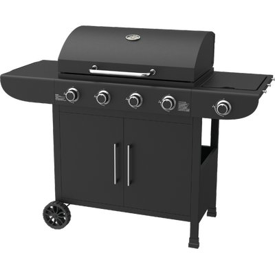 Barbecue gas samba 4+1 domus fuochi 4+1 cm 131x58 h.cm 103