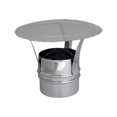 Fumaiolo tondo a cappello cinese diametro 180 mm