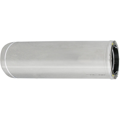 Tubo acciaio inox 316l doppia parete mt 1 d. int. 200 - d. est. 250