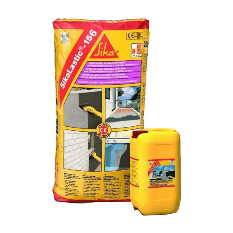 Malta cementizia elastica Sikalastic-156 (A+B) Conf. 27,3 kg