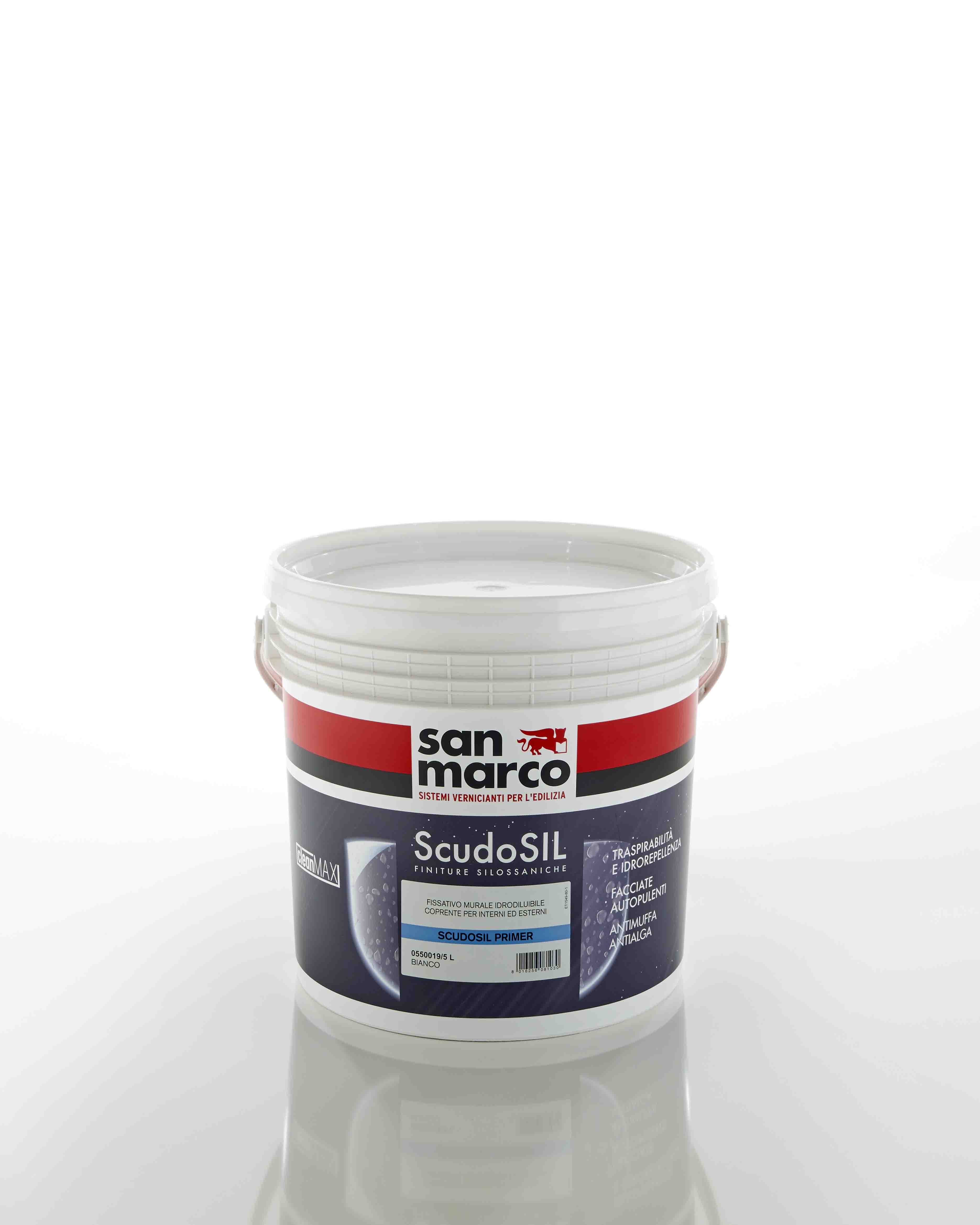 Scudosil primer silossanico lt 5 bianco
