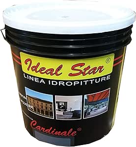 Pittura acrilica per tetti ideal star 5 kg - grigia
