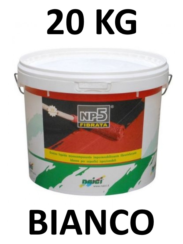 Guaina liquida colorata np5 20kg bianca