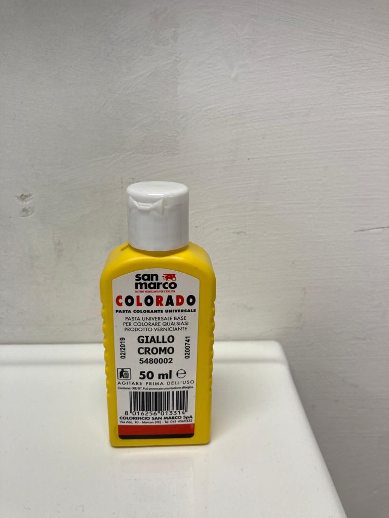 Colorado pasta colorante giallo cromo lt 0.05
