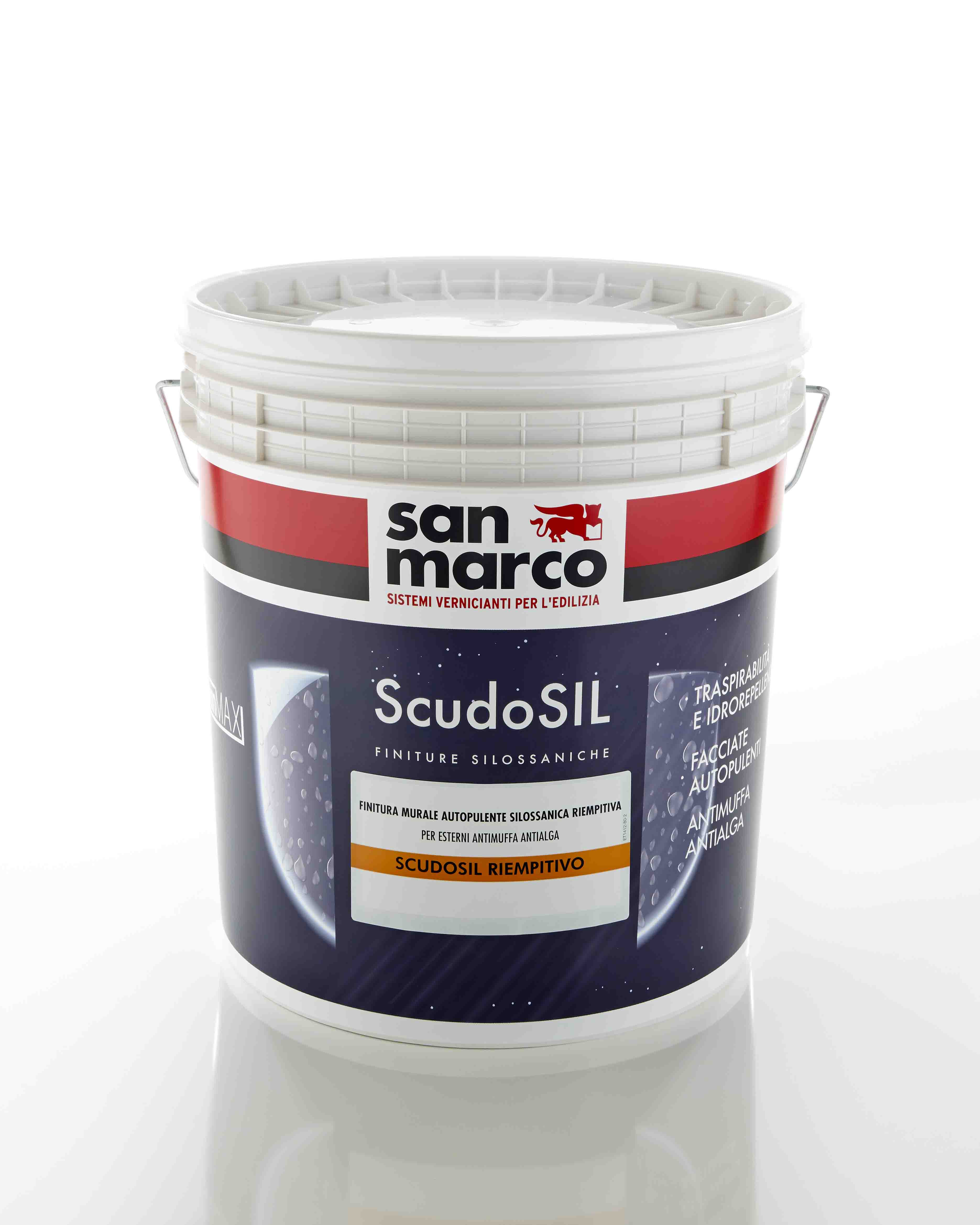 Scudosil riempitivo autopulente silossanica lt 15 bianco