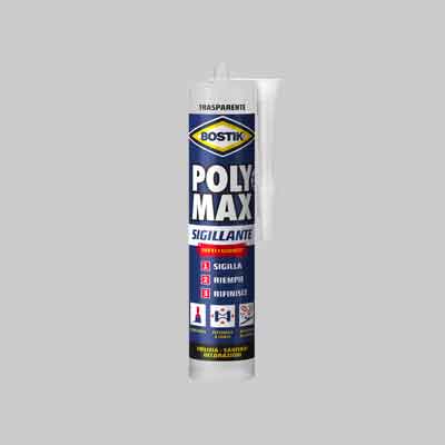 Sigillante polymax sigillante 280 ml - col. grigio antracite
