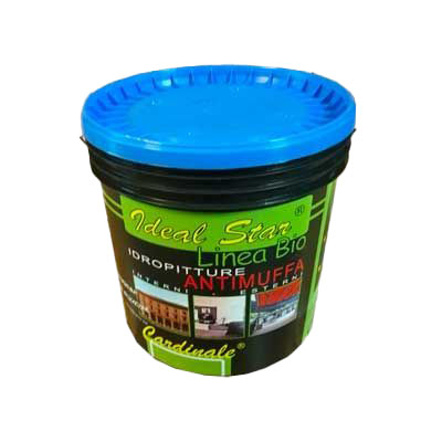 Idropittura superlavabile antimuffa ideal star 4 lt