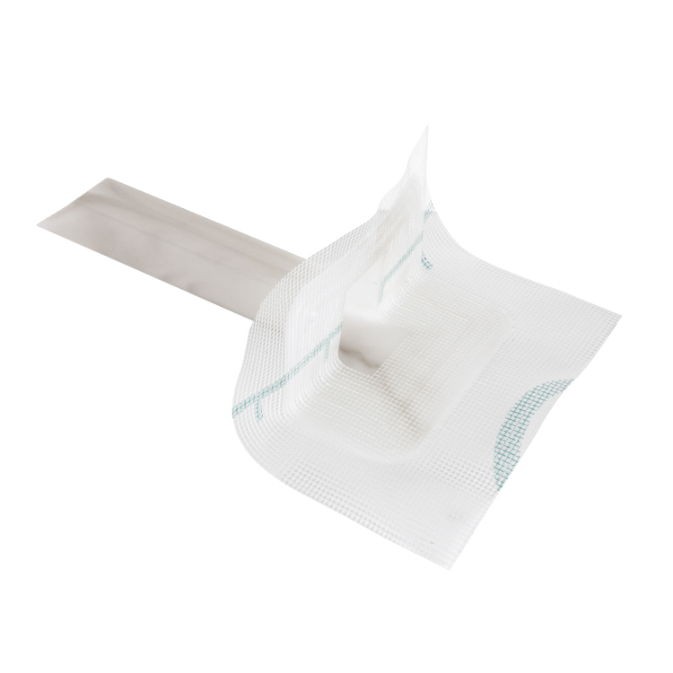 Bocchettone laterale poggiolo liquid fv s. dim. 57x48 mm colore avorio Sgocciolatoio, caccia acqua