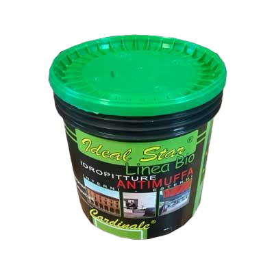 Idropittura lavabile antimuffa ideal star 4 lt