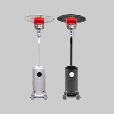 Stufa a gas fungo 12000 watt - acciaio inox