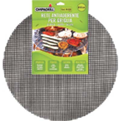 Rete antiaderente graticola barbecue ompagrill cm 43 conf. da 3pz
