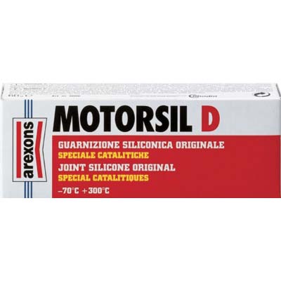 Guarnizione siliconica motorsil d 60 gr - colore rosso
