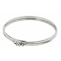 Fascetta di giunzione acciaio inox 304 &Oslash; 100 mm  sp 0,5 mm