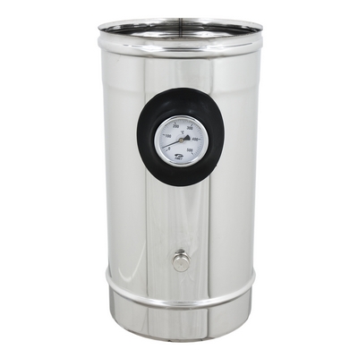 Modulo prelievo fumi inox 304 diam. 250