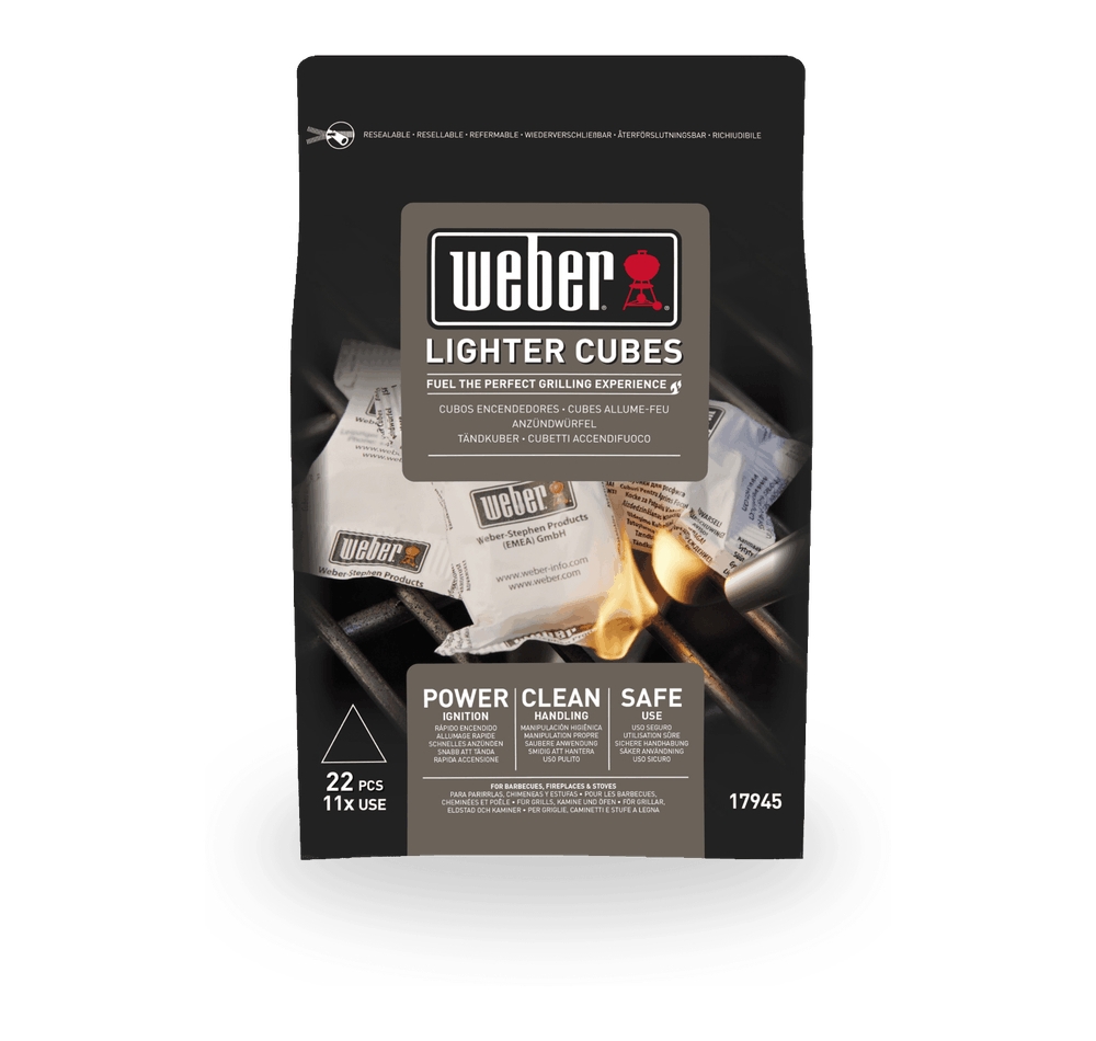Cubetti accendi fuoco weber standard